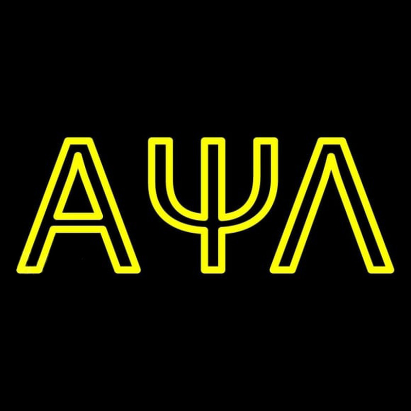 Alpha Psi Lambda Neon Skilt