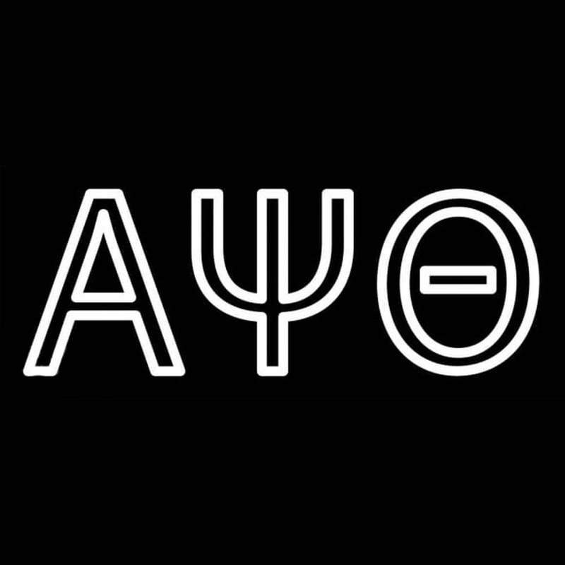 Alpha Psi Theta Neon Skilt