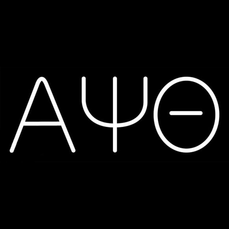 Alpha Psi Theta Neon Skilt