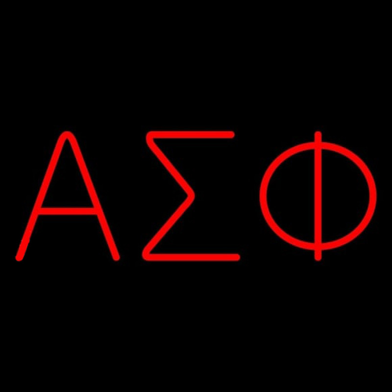 Alpha Sigma Phi Neon Skilt