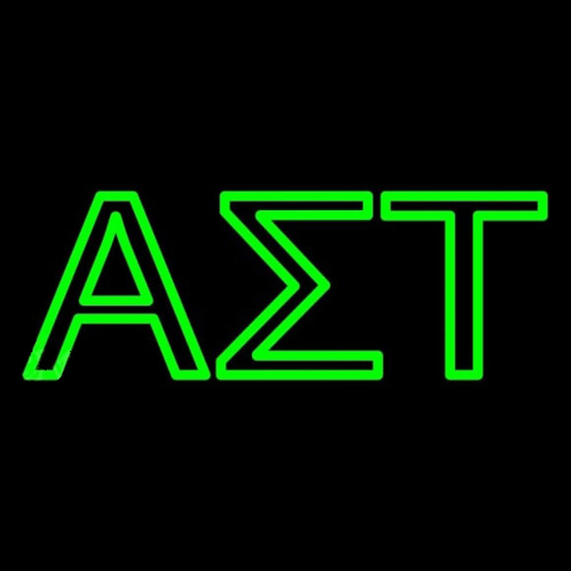 Alpha Sigma Tau Neon Skilt