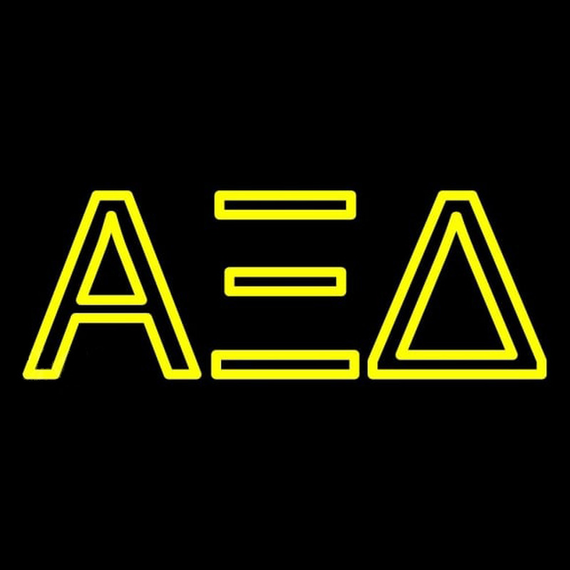 Alpha Xi Delta Neon Skilt