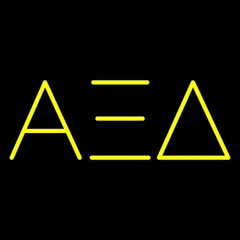 Alpha Xi Delta Neon Skilt