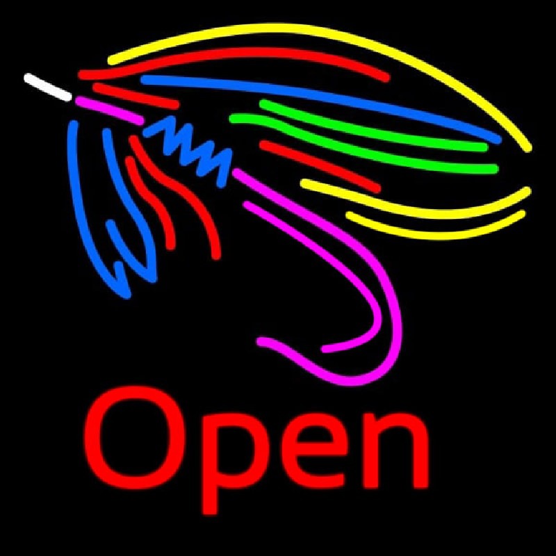 Alteration Open Neon Skilt