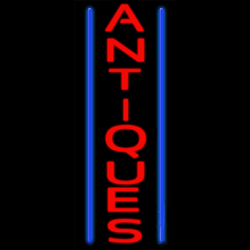 Antiques Neon Skilt