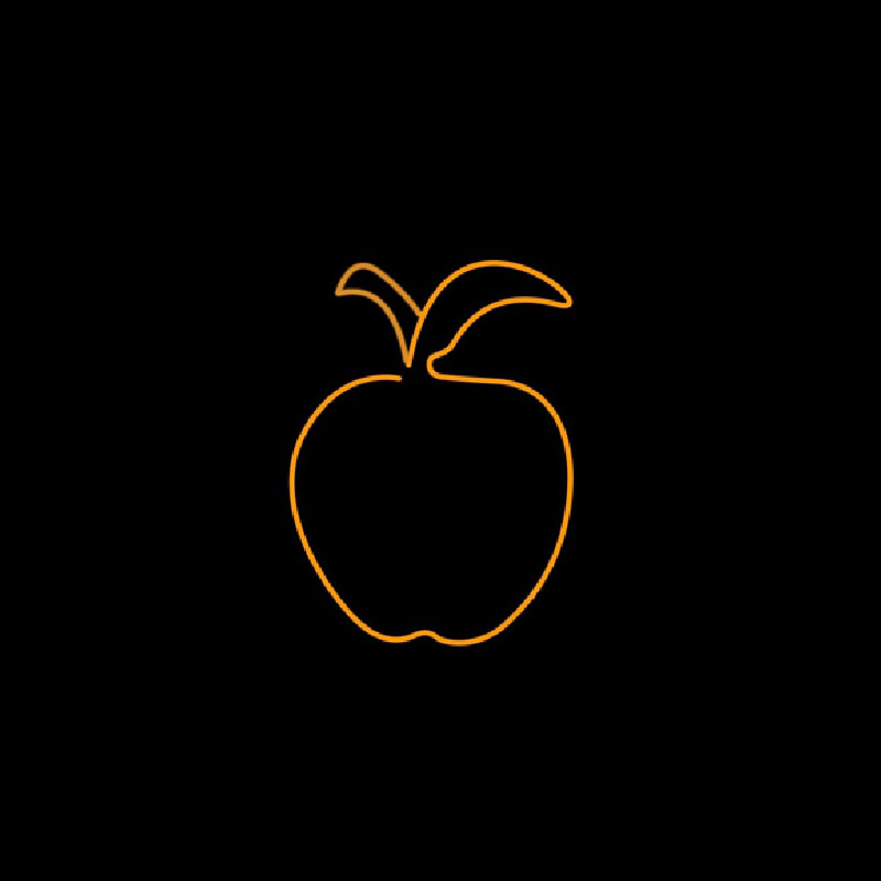 Apple Neon Skilt