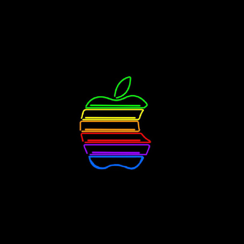 Apple Neon Skilt