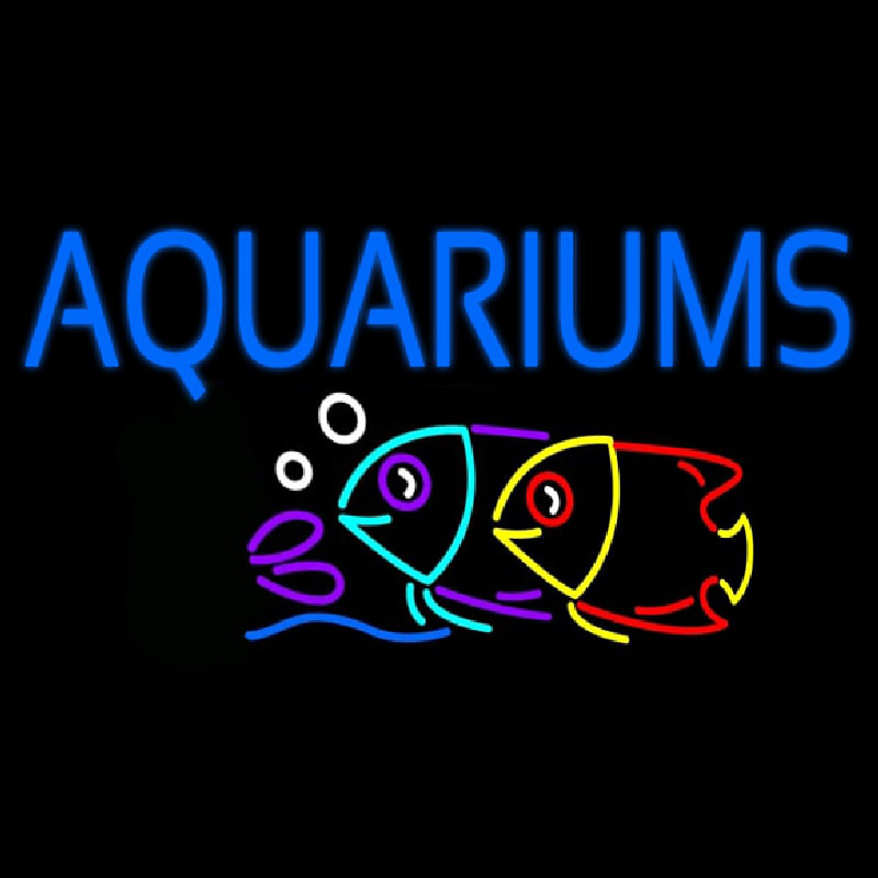 Aquariums Neon Skilt