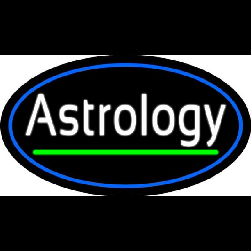 Astrology Line Neon Skilt