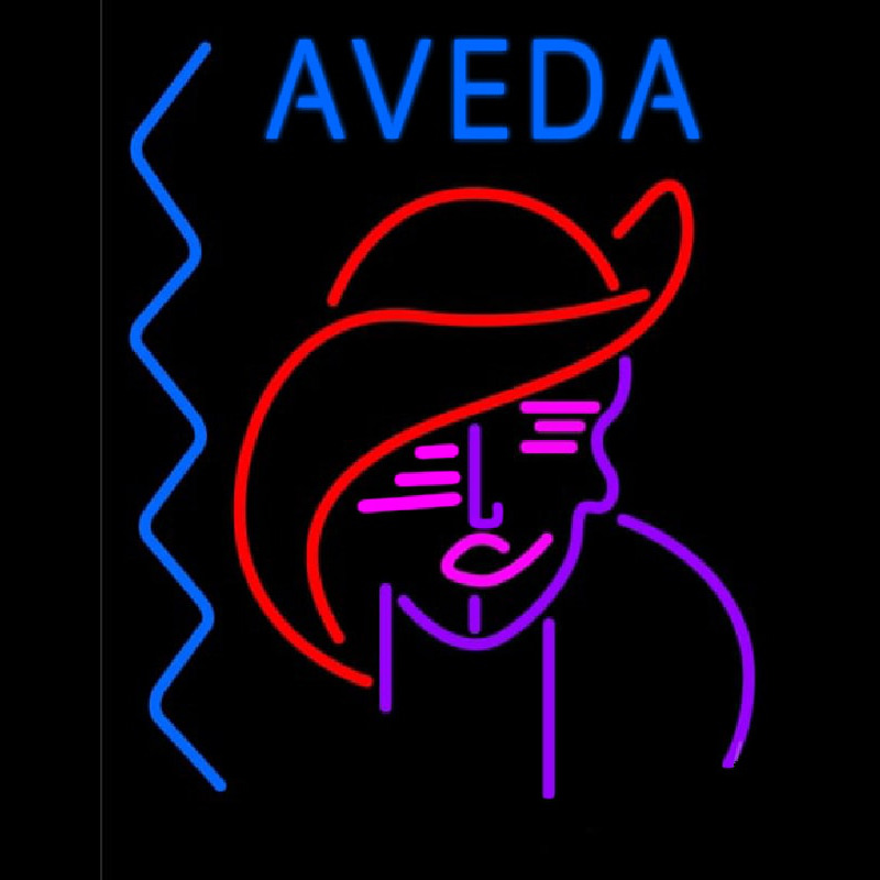 Aveda Neon Skilt