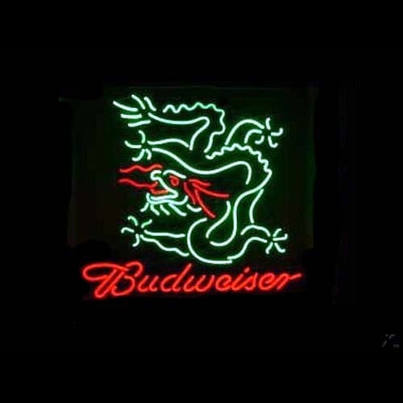 BUDWEISER Dragon Neon Skilt