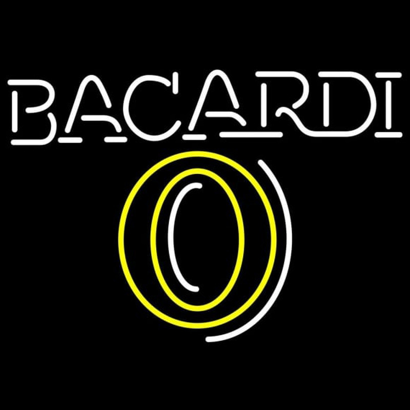 Bacardi O Rum Sign Neon Skilt