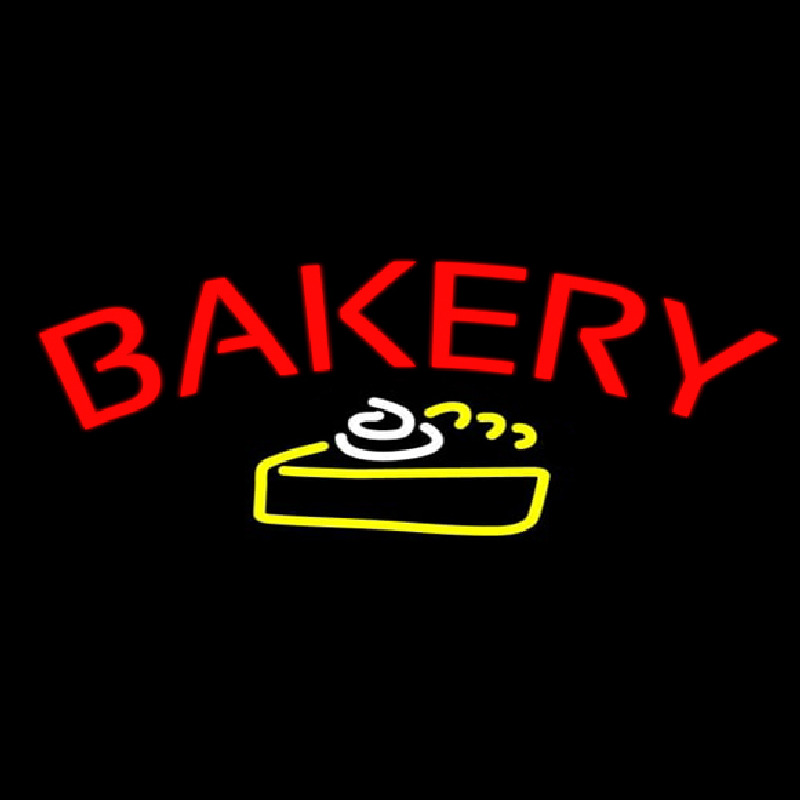 Bakery Logo Neon Skilt