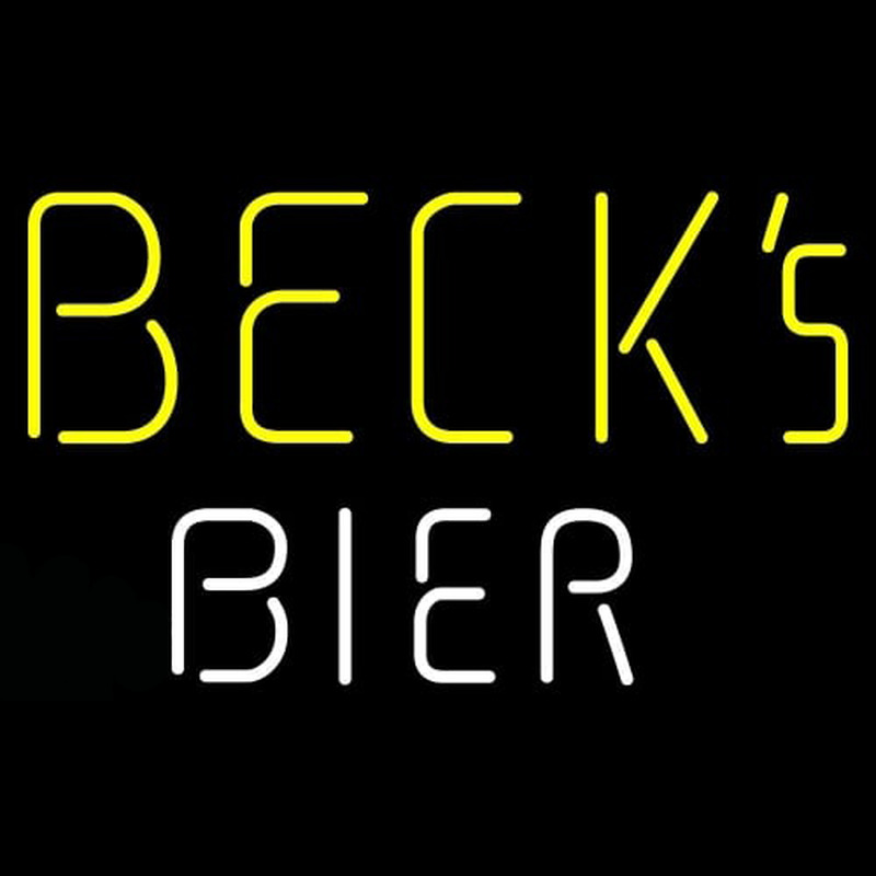 Becks Bier Beer Neon Skilt