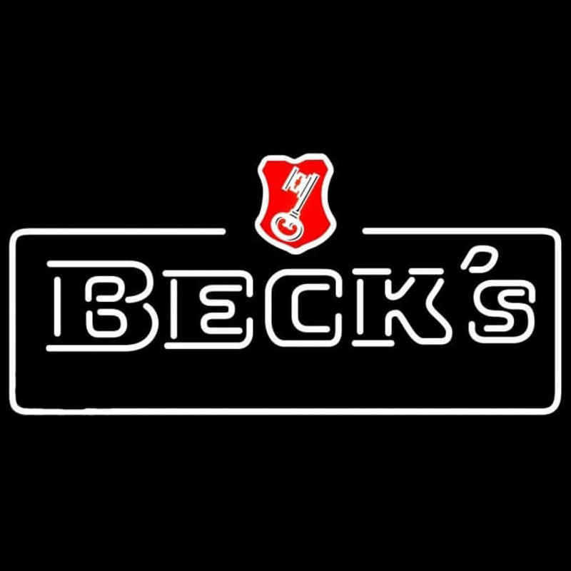 Becks Germany Beer Sign Neon Skilt