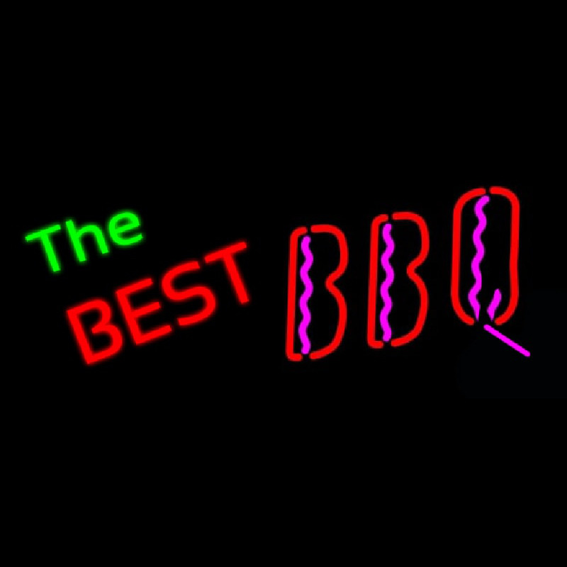 Best Bbq Neon Skilt