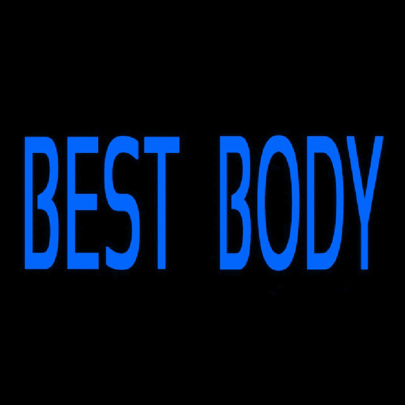 Best Body Neon Skilt