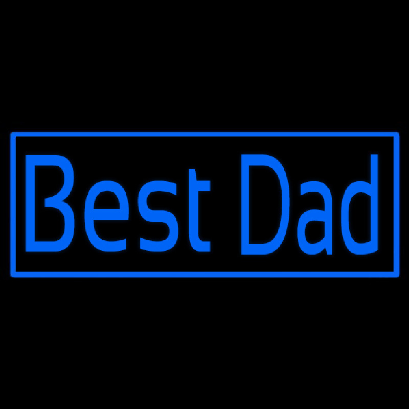 Best Dad Neon Skilt
