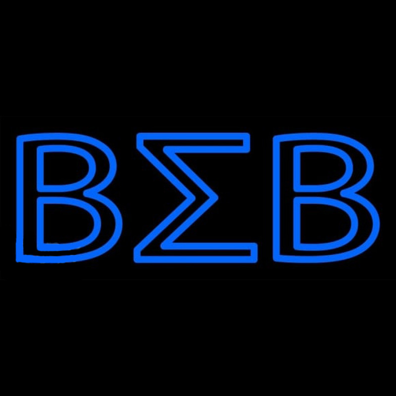 Beta Sigma Beta Neon Skilt