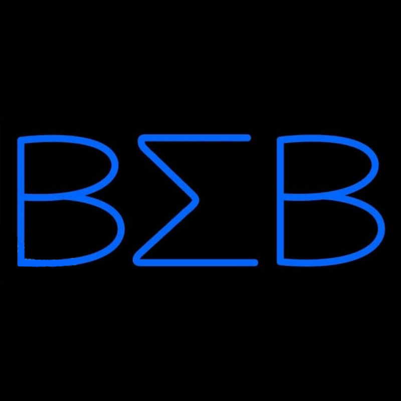 Beta Sigma Beta Neon Skilt