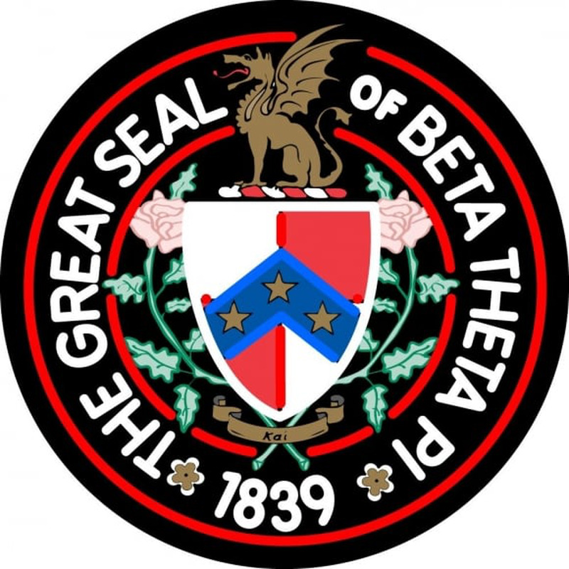 Beta Theta Pi Logo Neon Skilt