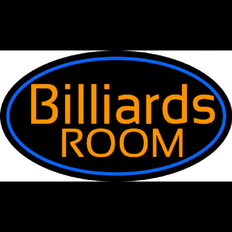 Billiards Room 2 Neon Skilt