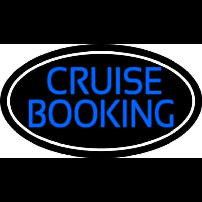 Blue Cruise Booking Neon Skilt