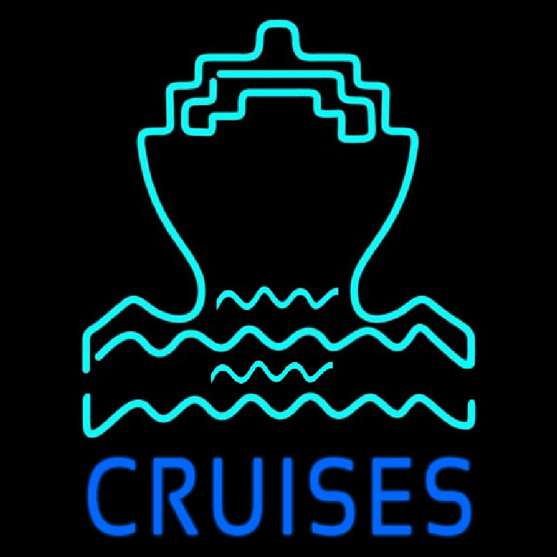 Blue Cruise Neon Skilt