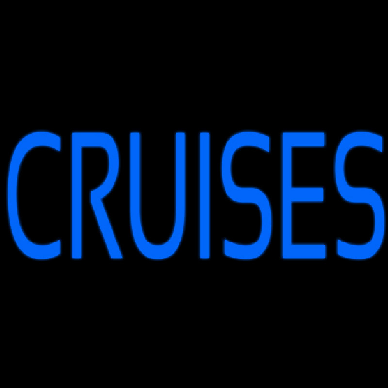 Blue Cruises Neon Skilt