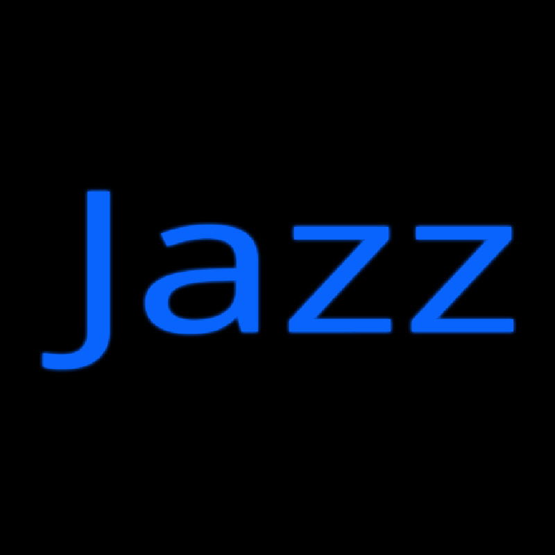 Blue Jazz 2 Neon Skilt