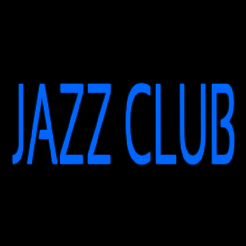 Blue Jazz Club Block 2 Neon Skilt