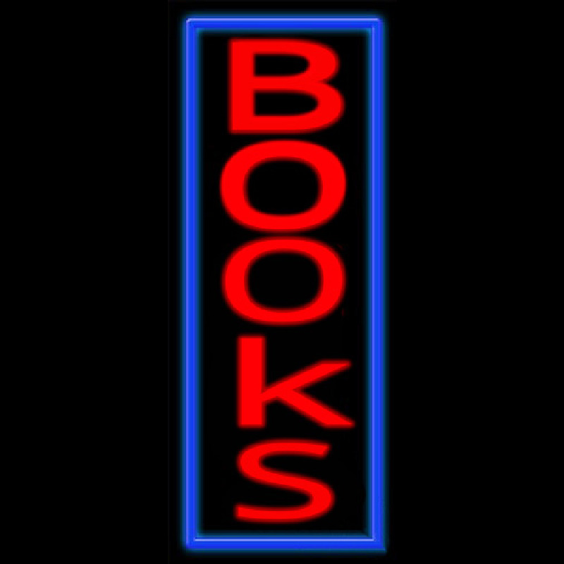 Books Neon Skilt