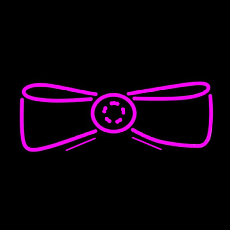 Bowtie Neon Skilt