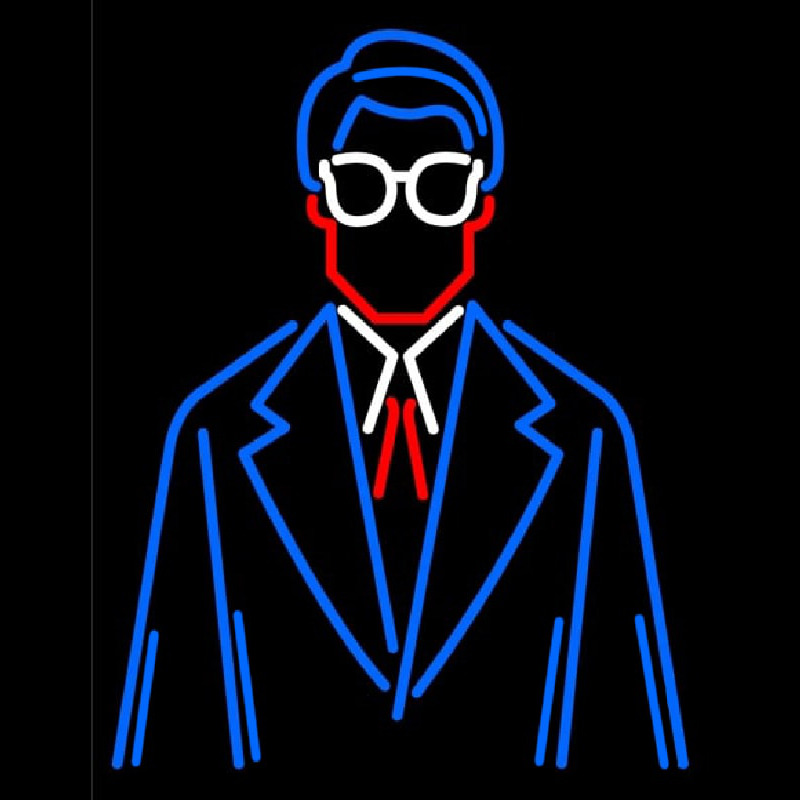 Boys Logo Neon Skilt