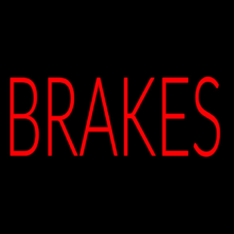 Brakes Neon Skilt
