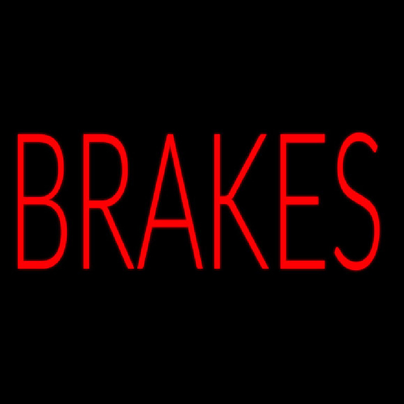 Brakes Neon Skilt