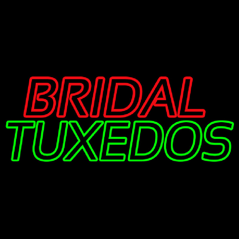 Bridal Tu edos Double Stroke Neon Skilt
