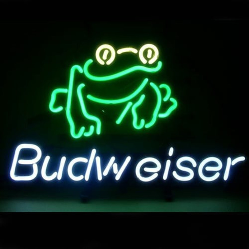 Budweiser Frog Øl Bar Pub Skilt