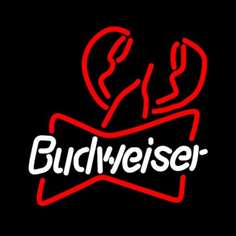 Budweiserr Lobster Neon Skilt
