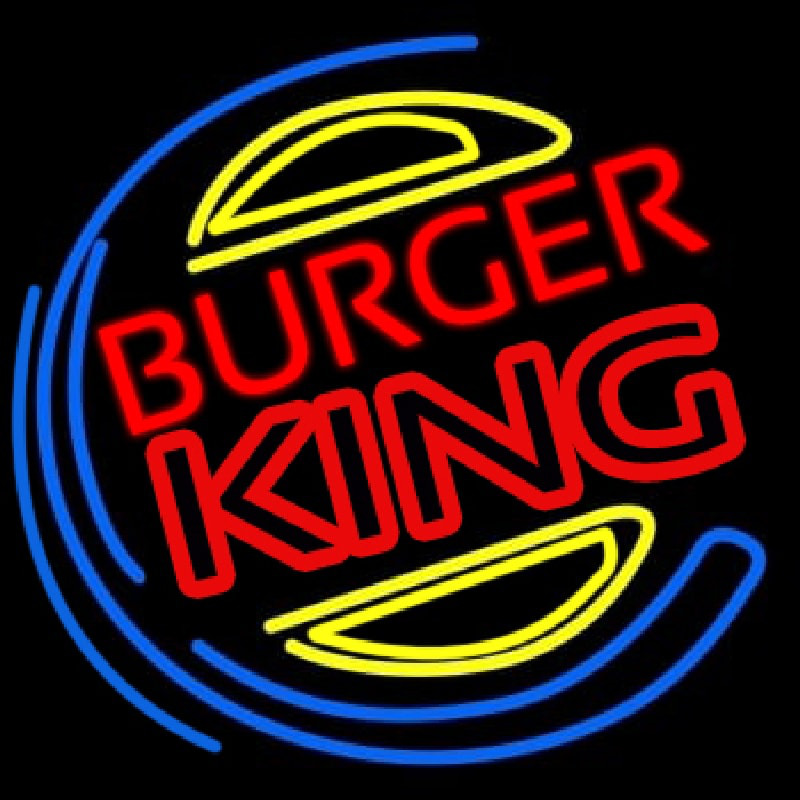 Burger King Neon Skilt