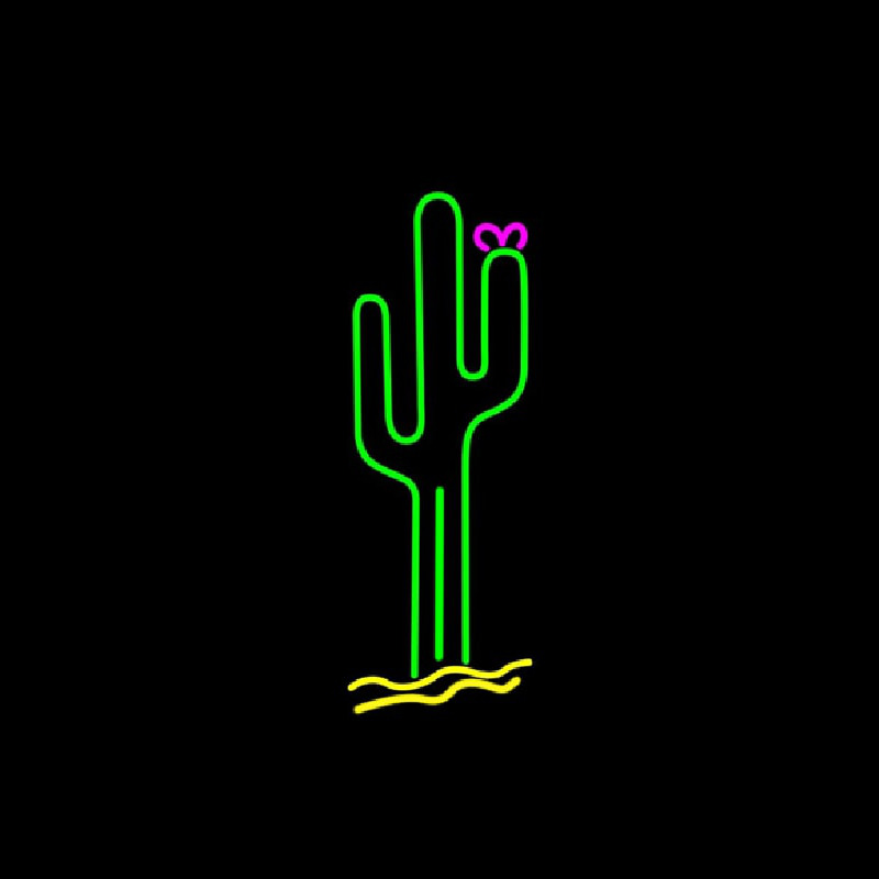 Cactus Neon Skilt