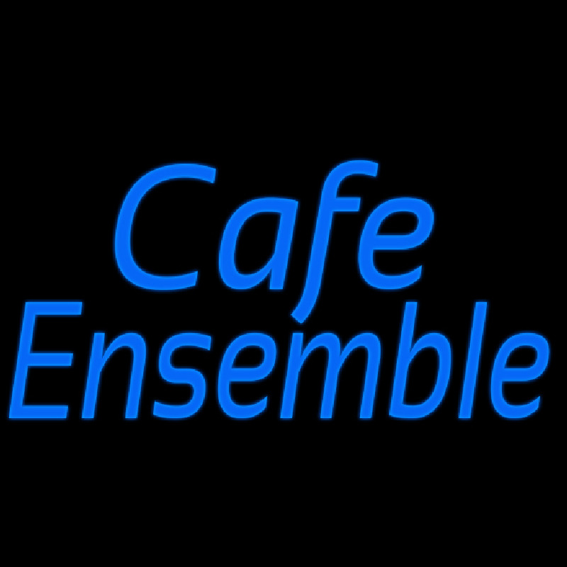 Cafe Ensemble Neon Skilt