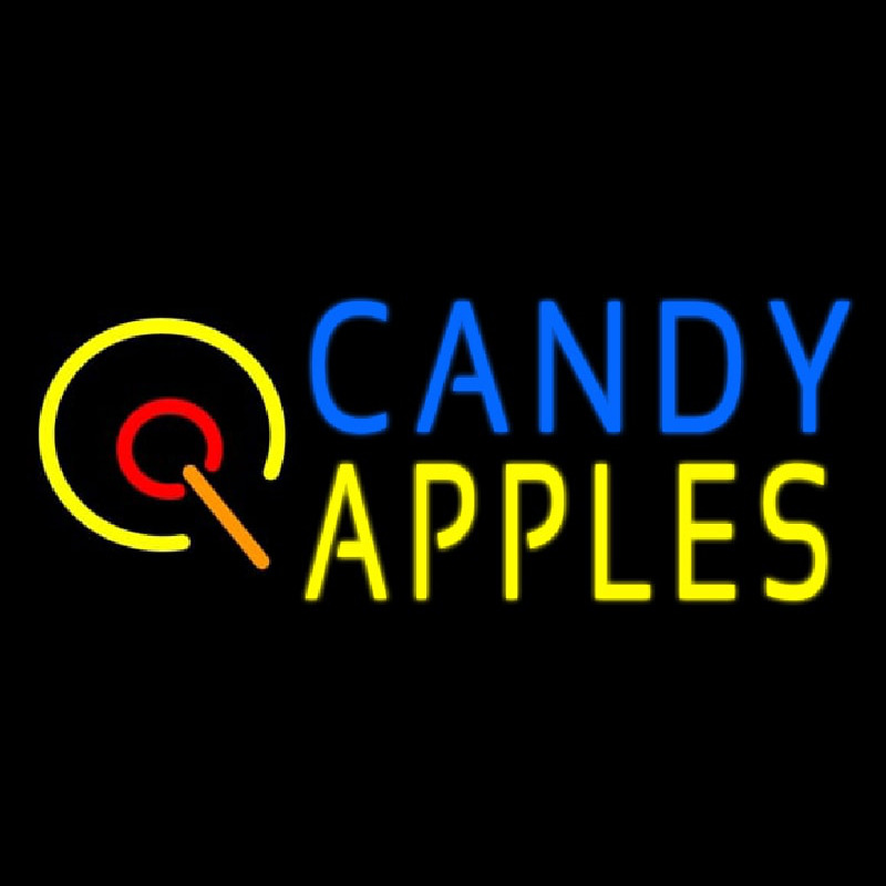 Candy Apples Apple Neon Skilt