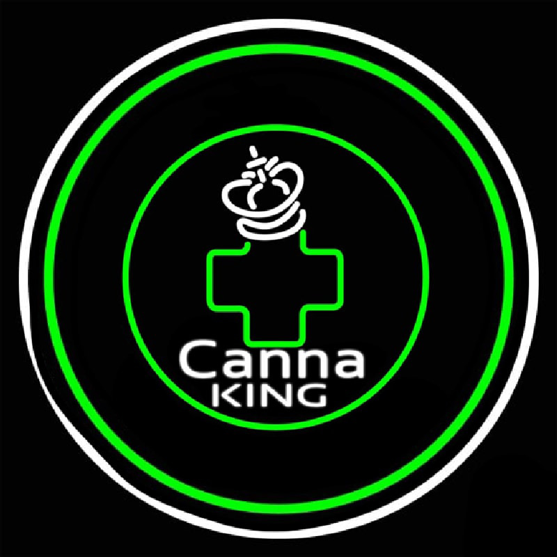 Canna King Neon Skilt