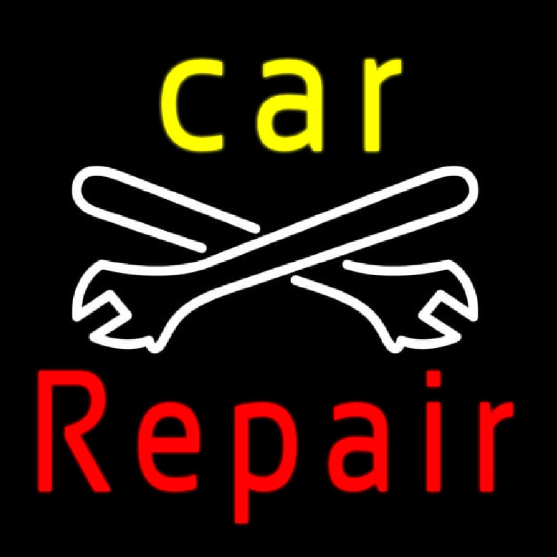 Car Repair Neon Skilt