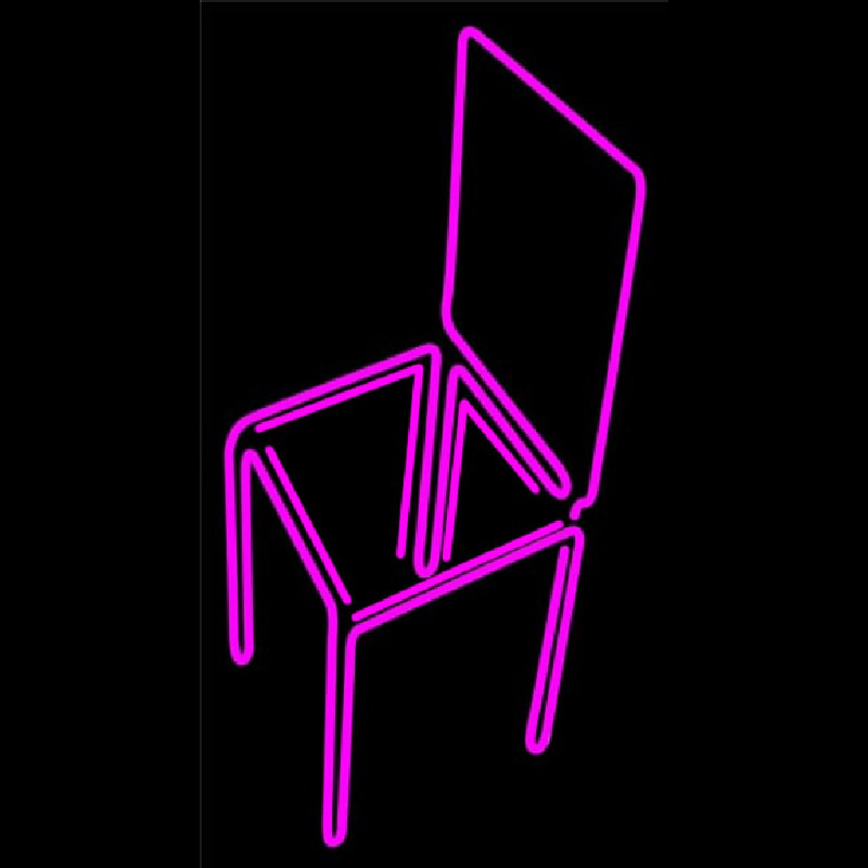 Chair Neon Skilt