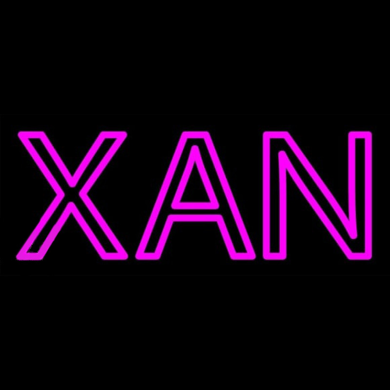 Chi Alpha Nu Neon Skilt