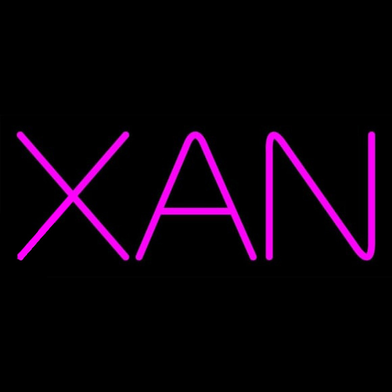 Chi Alpha Nu Neon Skilt