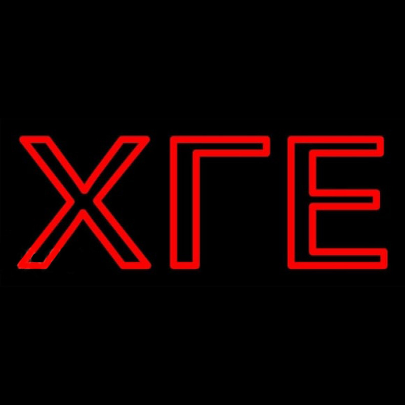 Chi Gamma Epsilon Neon Skilt