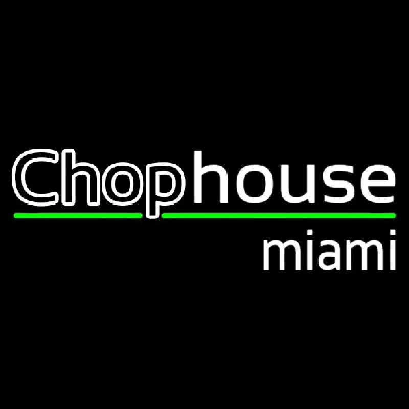 Chophouse Double Stroke Neon Skilt